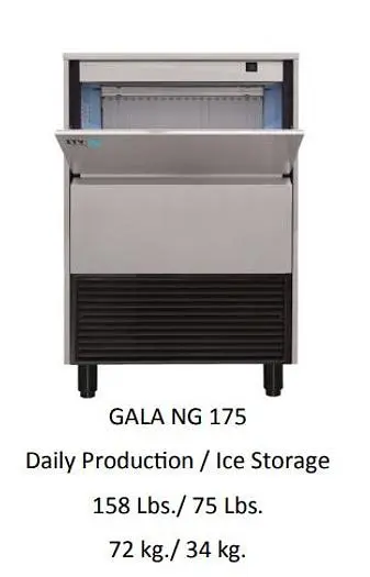 GALA NG 175A SELF CONTAINED ICE MAKER