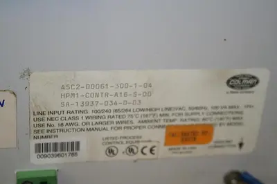 USED BARBER COLMAN 45C2-00061-300-1-04