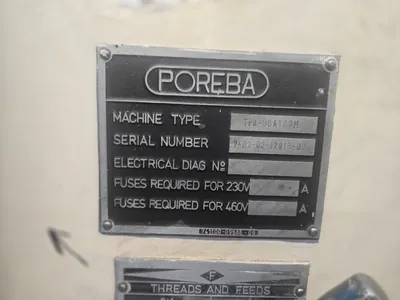 POREBA TPK-90A1/3M Engine Lathes | 520 Machinery Sales LLC (32)