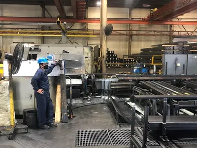 USED ABBEY ETNA 5-INCH OD TUBE MILL LINE