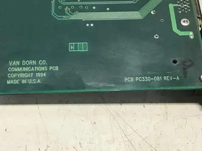 USED VAN DORN PC330-081 330-081