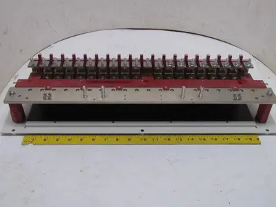 Tyco ED83127-30 G8 CC#601944499 Fuse Holder Panel 20-Load Fuse Panel 20-Space