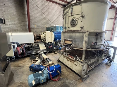 180mm Milacron/Gamma Meccanica Recycling System, New In 2010
