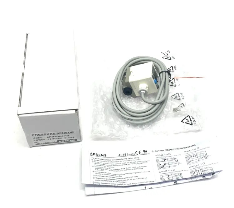 New | in-Stock Adsens 2-Color Display Digital Pressure Switch, UL Rated IP65 Pressure Switches Michigan US | Maverick Industrial Sales #1391113