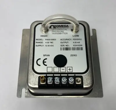 USED OMEGA DIFFERENTIAL PRESSURE TRANSMITTER, BI-DIRECTIONAL