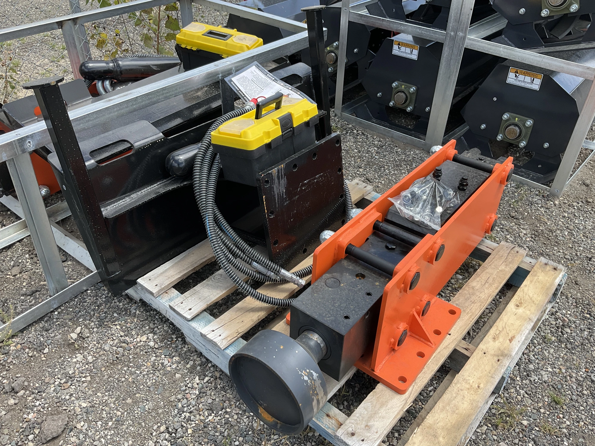 Used WOLVERINE PD-12-08D SKID STEER POST DRIVER Post Drivers Michigan US | Miedema Asset Management Group #1324138