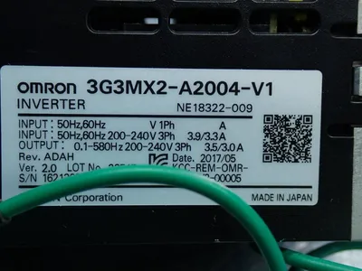 Used OMRON 3G3MX2A2004V1 Power Inverters | HGR 24 #747968