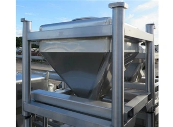Used TOTE TOTE INC 18 CFT BIN Dish & Cone Bottom Tanks New York US | Michael Benalt Inc #1274220