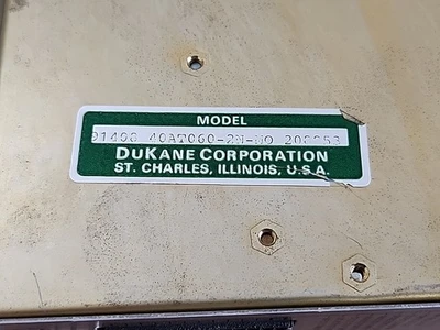 USED Dukane 40AT060-2N-M0