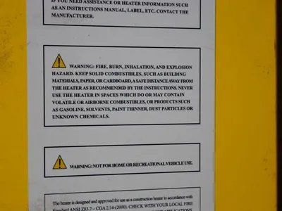 Ground Specialties Position Heater