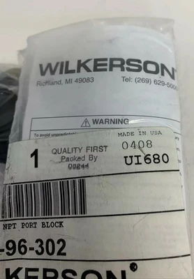 NEW Wilkerson GPA-96-302