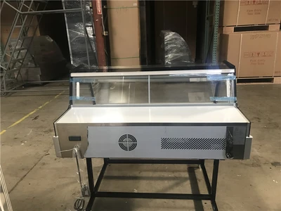 171-0317 48" Countertop Full Service Self Contained Display Case Cooler