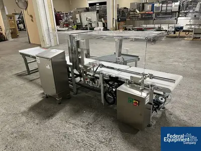Used Optel Optel OP300 Case Label Inspection System with mk North America GUF-P 2000-AC Conveyor Inspection Machines Ohio US | Federal Equipment Company #1566200