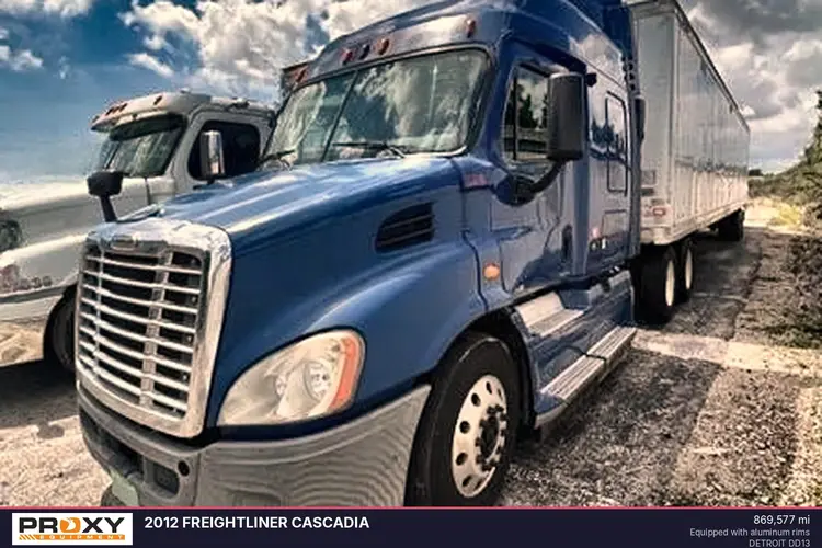 Used 2012 FREIGHTLINER CASCADIA Conventional trucks Florida US | Proxy Equipment #1384944