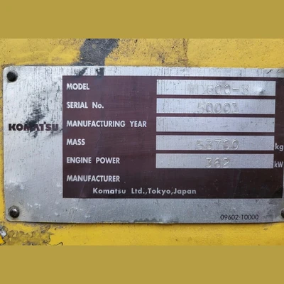 USED KOMATSU WD600-3