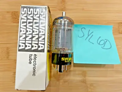 USED SYLVANIA Sylvania 6DQ6B-6GW6  Radio Tube