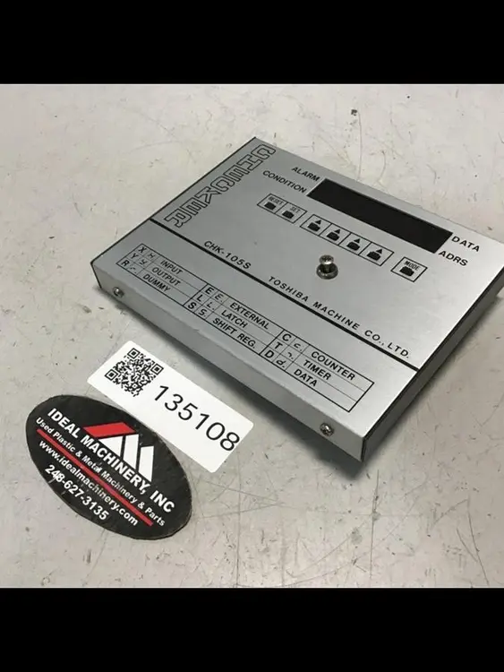 Used TOSHIBA CHK-105S Interface Monitors Michigan US | Ideal Machinery #605042