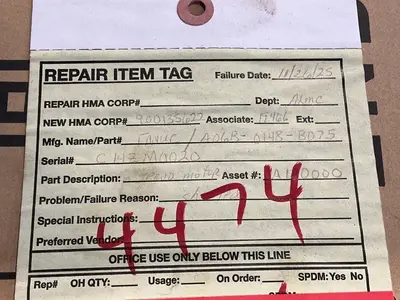 Used FANUC A06B0148B075 Motors (misc) Ohio US | HGR 24 #1301012