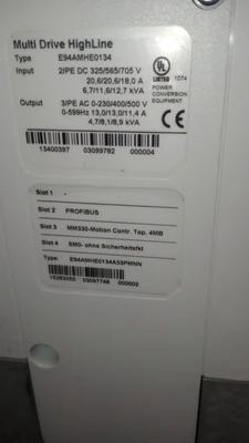 USED LENZE E94AMHE0134