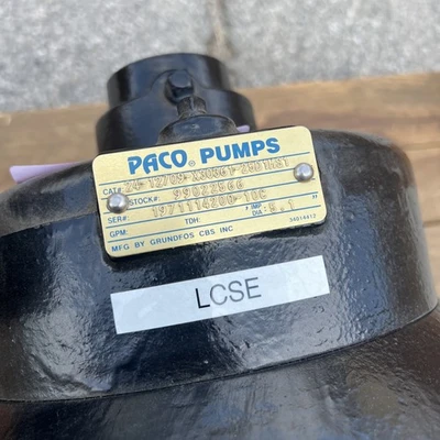 New | in-Stock Grundfos 12709-2P-5HP LCSE Centrifugal Pumps California US | Davliegogo LLC #1705445