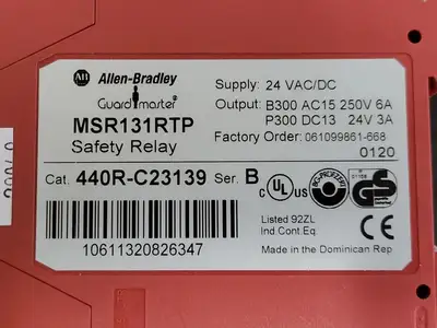 USED ALLEN-BRADLEY MSR131RTP