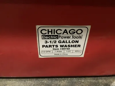 Used CHICAGO TOOLS _UNKNOWN_ Parts Washers Michigan US | Miedema Asset Management Group #1424872