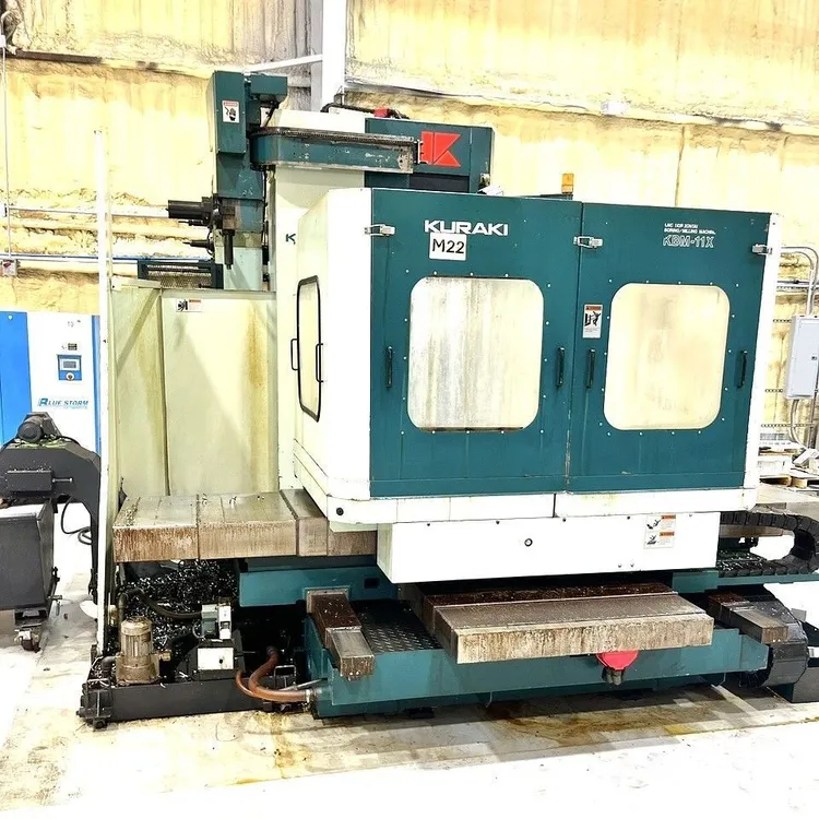 Used 2001 KURAKI KBM-11X Horizontal Table Type Boring Mills Michigan US | Murphy Machinery #1340048