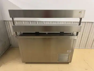 Used Nelson Used Nelson BD-8RB Double Row Ice Cream Dipping Cabinet 115V Ice Cream Equipment Illinois US | Falcon Restaurant Supply #1375056