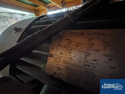 USED Mazzoni Mazzoni Two Stage Single Screw Vacuum Plodder, Model Duplex M350