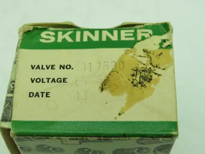 Skinner V5D17580SR Solenoid Valve V5 115V 125PSI