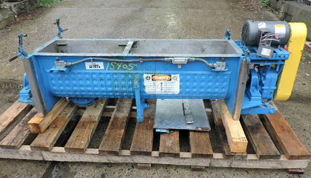 Used MARION CONTINIOUS BLENDER C 1254 Paddle Mixers New Jersey US | Champion Trading Corporation #423253