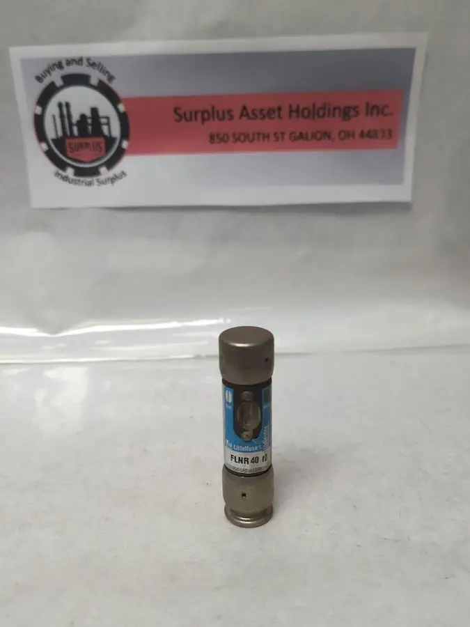 New | in-Stock LITTELFUSE FLNR 40ID Miscellaneous Equipment (Electrical & Power) | Surplus Asset Holdings #1193611