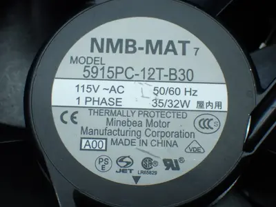 Used NMB TECHNOLOGIES 5915PC12TB30 Fans | HGR 24 #753166