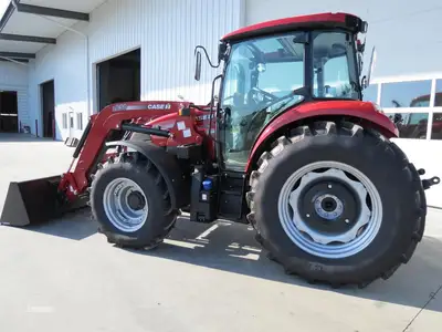 New | in-Stock 2024 CASE IH FARMALL 120C 4WD and Track Tractors Pennsylvania US | Zimmerman Farm Service #1410494