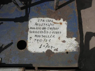 USED SULZER BINGHAM GSG-100-290/5ST