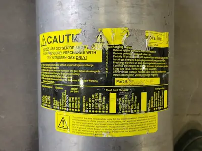 2000 psi Gas Tank