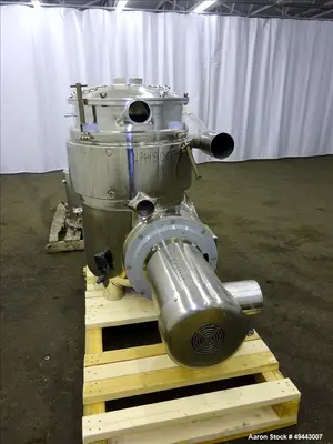 Used WESTFALIA BKA35-86-576 Disc Batch Centrifuges Illinois US | Aaron Equipment #84675
