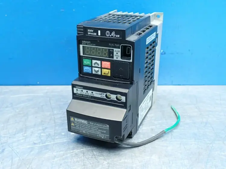 Used OMRON 3G3MX2A2004V1 Power Inverters | HGR 24 #747960