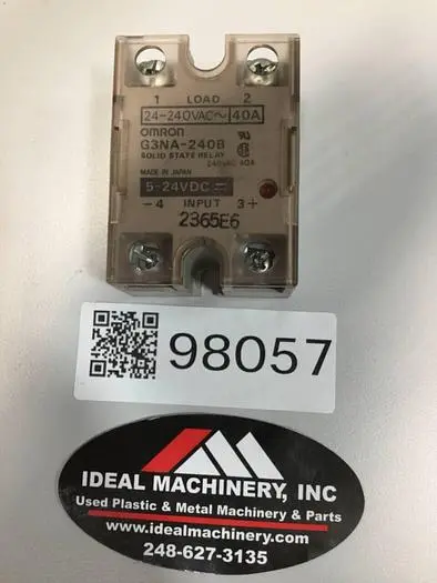 Used OMRON G3NA-240B Relays & Switches Michigan US | Ideal Machinery #572066
