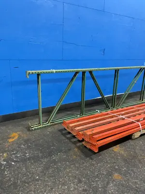 42" X 144" Pallet Racking - Tear Drop