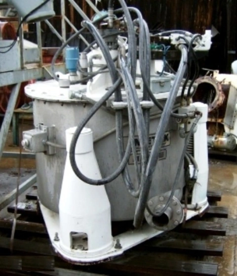 Ametek 32 x 20 perforate basket centrifuge, 316SS.