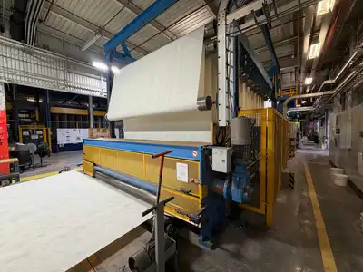 Used Sheet Flooring Production Line 12' (3.65m) Complete Plants New Jersey US | Perry Equipment #1207305