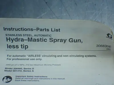 New | in-Stock GRACO 206660 Pumps Ohio US | HGR 24 #887312
