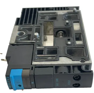 USED FESTO CPV18-M1H-5LS-1/4 SOLENOID VALVE 163190 CPV18M1H5LS14