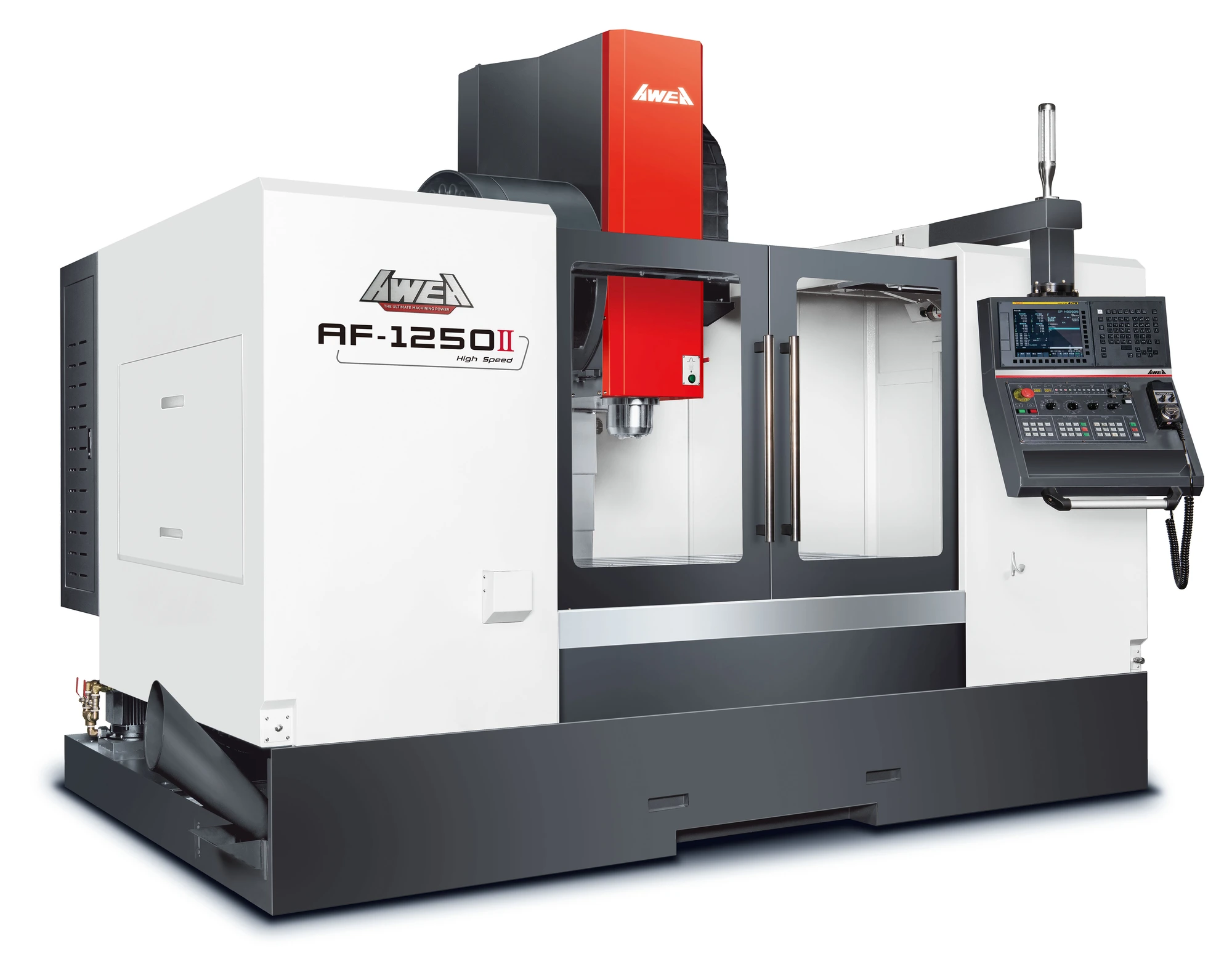 New AWEA AF-1250II C-Frame Vertical Milling Center | Megatel CNC