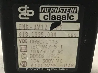 USED BERNSTEIN ENK-UV1Z AHS