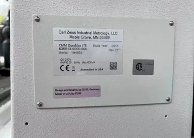 USED 2018 CARL ZEISS DURAMAX LTE