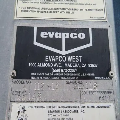 USED EVAPCO AT 112-418