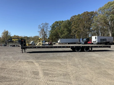 Used 2020 BIG TEX 22GN-40BK8SIR Gooseneck Cargo Trailers Michigan US | Miedema Asset Management Group #1579144
