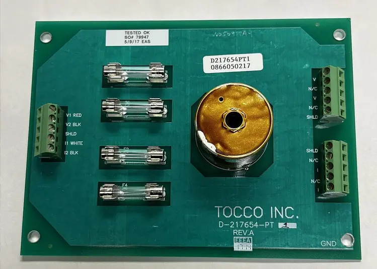 Used TOCCO D-217654-PT1 Industrial Controls Ohio US | Surplus Asset Holdings #1240308